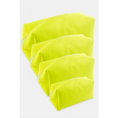 4 Adet El Tutmalı Makyaj Çantası