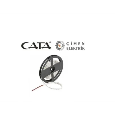 5 METRE CATA CT 4485 10 Çip İç Mekan Şerit Led Amber 12V