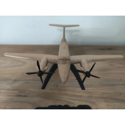 3D Tasarım Uçak Biblosu 15cm