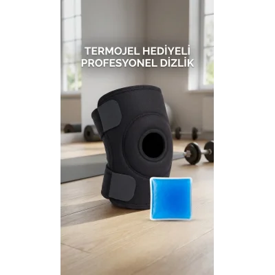 BUĞZ Çapraz Bağ Destekli Sporcu Diz Korsesi Menisküs Ağrısı için Tıbbi Destekli Dizlik
