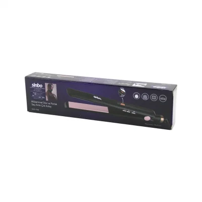 BUĞZ 120x25mm Dijital Saç Düzleştirici Makine Seramik Kaplama 120-220℃ 360° Kablo=1.8mt Shd-1708 Bx40