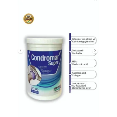 Animari Condromar Super 230 gr 76 Tablet Köpekler Için Glukozamin