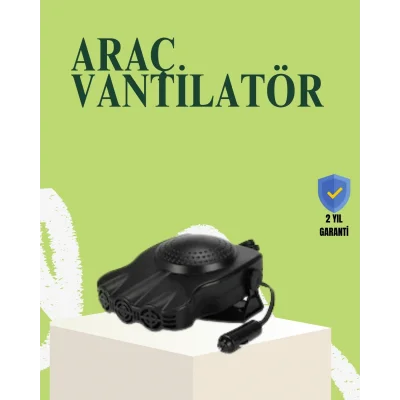 Araç İçi 150W Isıtıcı ve Soğutucu Fan