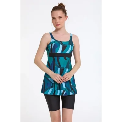 Argento 0551-326 Kadın Taytlı Tankini
