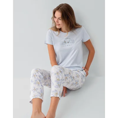 Arnetta 3622-S Kısa Kol Pijama Takımı