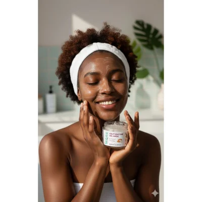 Badem Özlü Doğal Peeling - Fruit Enzyme Gel Mask 2 adet