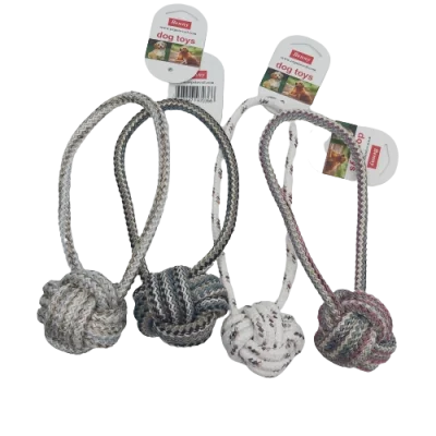 Benny Diş İpi Köpek Oyuncağı 23cm Çeşitli Renklerde