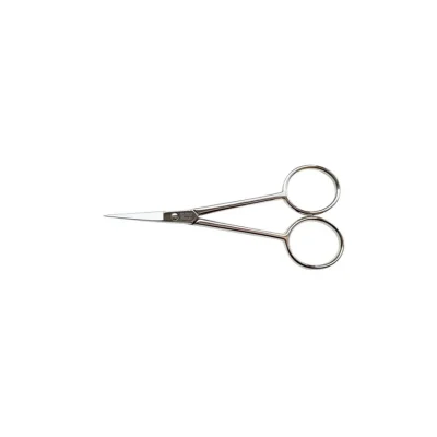 BUĞZ 009-400 Ayrık Saplı Nakış Makası No: 4 İnç / 10,16 Cm - Nikel Kaplama