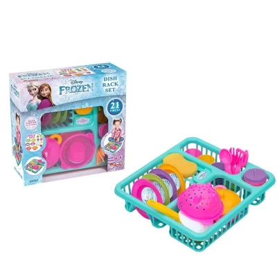  03367 Dede Frozen 21 parça Bulaşıklık