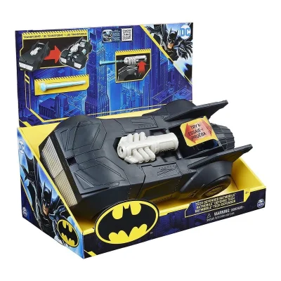  037676 DC Comics Tech Defender Batmobil -Spinmaster