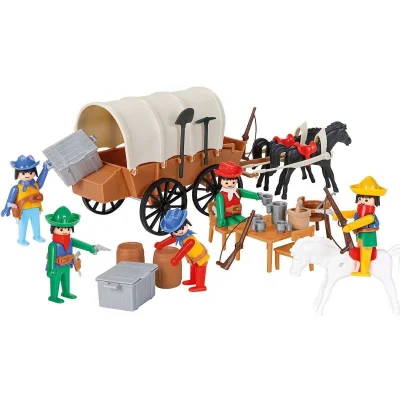  04 003 Mini Mekanik Seri 3 Kovboy Arabası -Pilsan Oyuncak