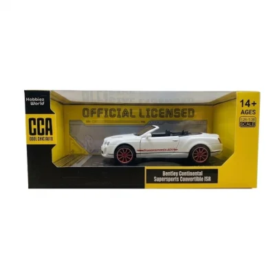 BUĞZ 1/32 Bentley Continental Supersports Convertible ISR Model Araba