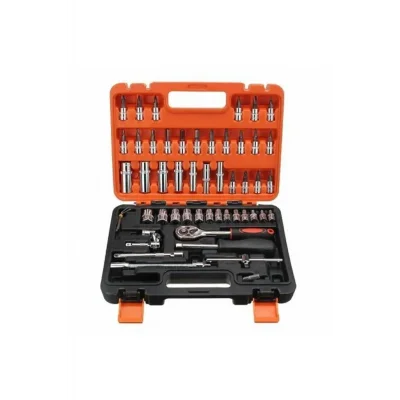 BUĞZ 1/4 cırcırlı 53 parça lokma anahtar takımı ve bits uç seti, 50-59 parça - Banyo Yapı & Hırdavat