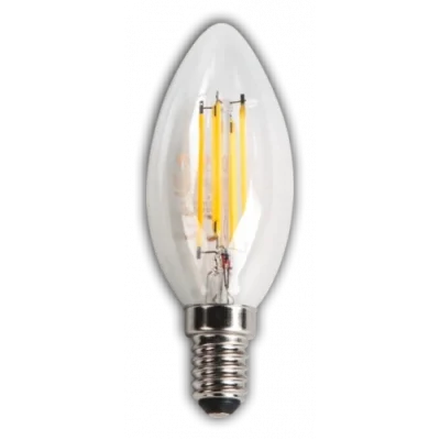 BUĞZ 1 Adet CATA CT 4066 Led Rustik Ampul 4W 3200K Gün Işığı E14 Duy