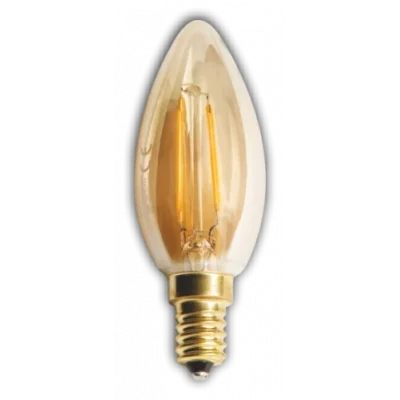 BUĞZ 1 Adet CATA CT 4280 Led Rustik Ampul 4W Amber Işık  E14 Duy