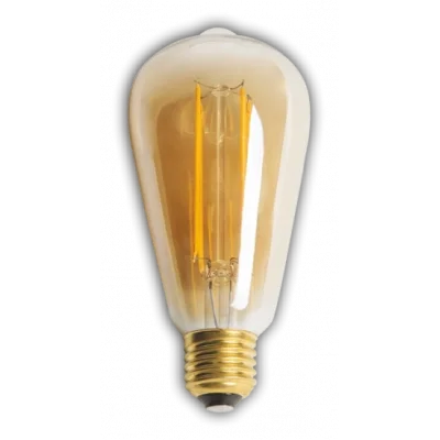 BUĞZ 1 Adet CATA CT 4290 Led Rustik Ampul 8W Amber Işık E27 Duy