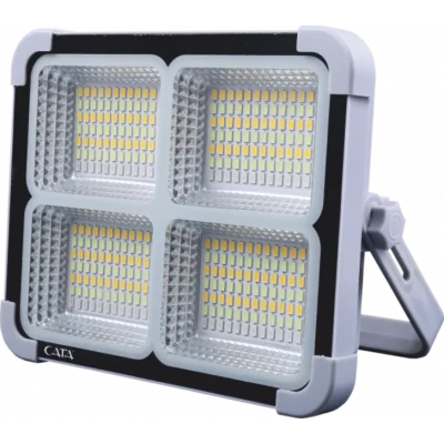 BUĞZ 1 Adet CATA CT 4698 Solar 200W Led Projektör Taşınabilir