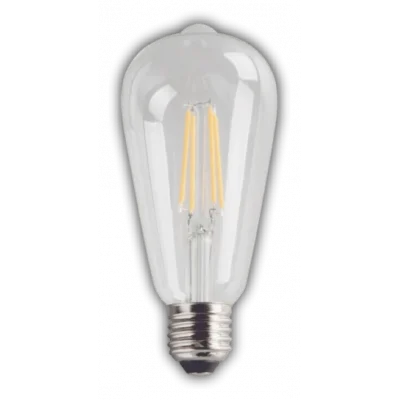 BUĞZ 1 Adet KENDAL KES505 Led Rustik Ampul 6W 2700K Gün Işığı E27 Duy