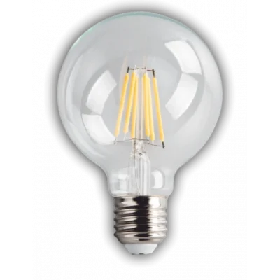 BUĞZ 1 Adet KENDAL KES506 Glop Led Rustik Ampul 6W 6400K Beyaz Işık E27 Duy