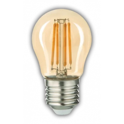 BUĞZ 1 Adet KENDAL KES603 Led Rustik Ampul 6W Amber Işık E27 Duy