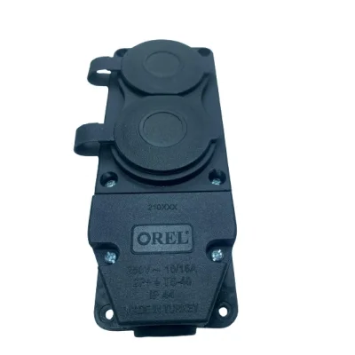 BUĞZ 1 Adet Orel 1X16 2 Li Kauçuk Grup Priz 220 V