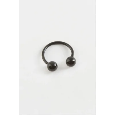 BUĞZ 1 cm Septum Çelik Piercing 1 Adet