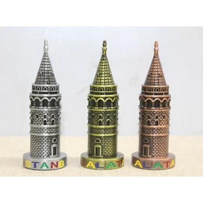 BUĞZ 10 cm Metal Galata Kulesi