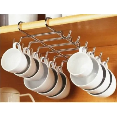 BUĞZ 10 Kancalı Portatif Bardak Askılığı