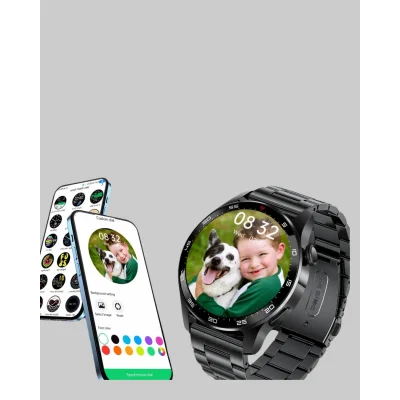 BUĞZ 100mAh Şarjlı Akıllı Saat – Mesaj Bildirimi, Müzik Kontrolü ve Ergonomik Tasarım - Lisinya