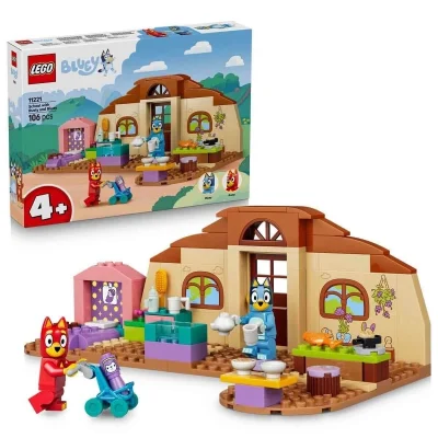 BUĞZ 11221 Lego BLUEY Rusty ve Bluey ile Okul 106 parça +4 yaş