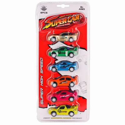  1156E-1 Çek Bırak Yarış Arabası Seti -Birliktoys