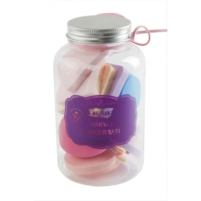 BUĞZ 12 Adet Konserve Şişeli Makyaj Süngeri