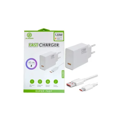 BUĞZ 120w Süper Hızlı Şarj Cihazı - Usb Type-c Bx40