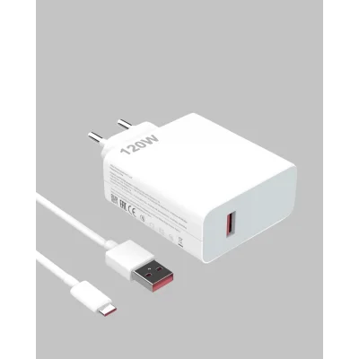 BUĞZ 120W Ultra Hızlı Şarj Adaptörü USB-C Destekli Güçlü Şarj Teknolojisi - Lisinya