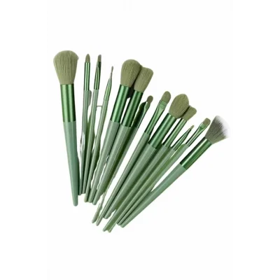  13 Parça Makyaj Fırça Seti Far Fırçası Allık Fırçası Yumuşak Uçlu