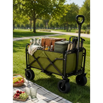 BUĞZ 130 KG Taşıma Kapasiteli Katlanabilir Wagon Taşıma Arabası - BUĞZ