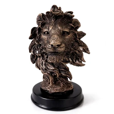 BUĞZ 13x9 cm Polyester Aslan Büstü