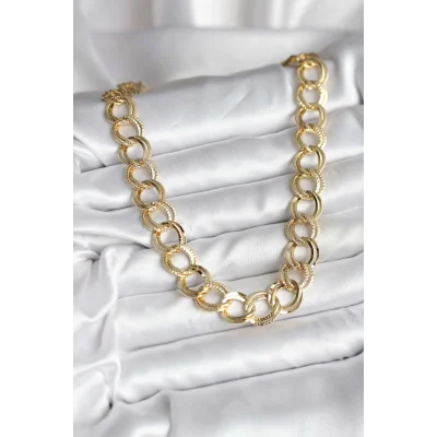 BUĞZ 14K Gold Renk Kaplama Samanyolu Model CM Kadın Kolye - Lisinya