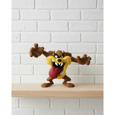 BUĞZ 15 cm Tazmanya Canavarı Figürü Çizgi Karakter Koleksiyonluk Biblo
