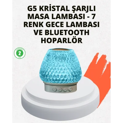  15 Metre Çekim Mesafeli Şarjlı Işıklı Hoparlör
