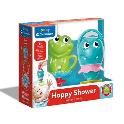  17444 Baby Clementoni - İlk Arkadaşlarım Banyo Oyuncağı +6 ay