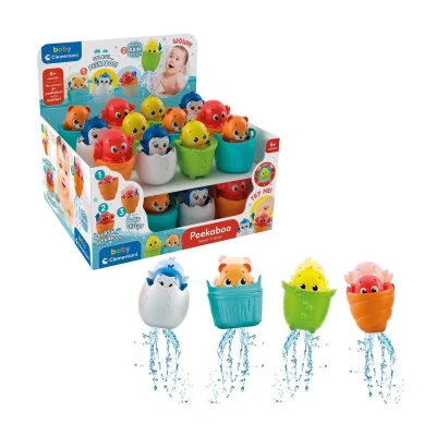  17655 Saklanan Su Arkadaşları Banyo Oyuncağı, Baby Clementoni, +6 ay -1 adet stokta olan gönderilir