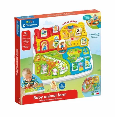  17716 Baby Clementoni - Bebek Hayvanlar Çiftliği
