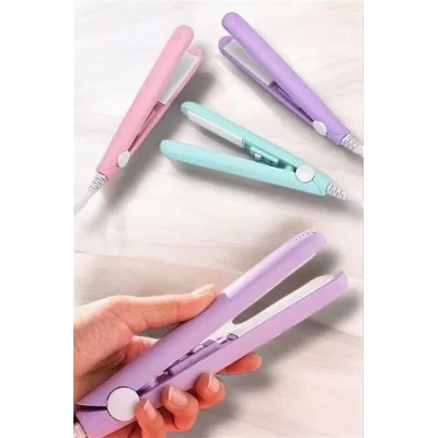  180°C Isı ve Uzun Süre Kalıcı Düzlük Sağlayan Mini Saç Düzleştirici