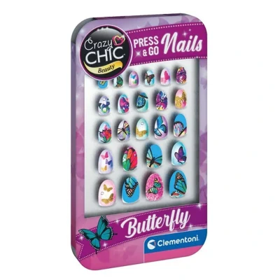 BUĞZ 18898 Crazy Chic - Tak ve Git Tırnaklar - Kelebek