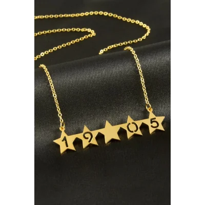  1905 Beş Yıldızlı Taraftar Kolye