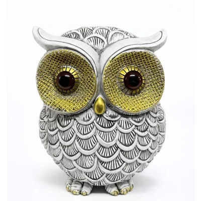 BUĞZ 19x16 cm Polyester Baykuş Figürü