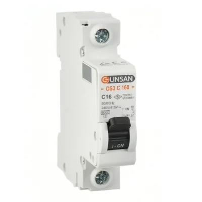 BUĞZ 1X10a C Serisi 6Ka Otomatik Sigorta OS3C160-1C10