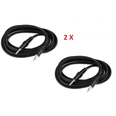 BUĞZ 2 Adet Aux Kablosu 100 cm