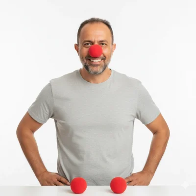 BUĞZ 2 Adet Palyaço Burnu Sünger Palyaço Burnu